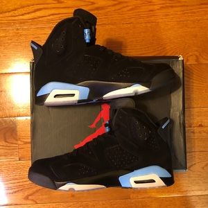 Air Jordan 6 Retro UNC Black/University Blue